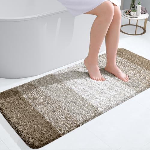 Bathroom Runner Rug 40x20 (40" X 20" / Coffee)