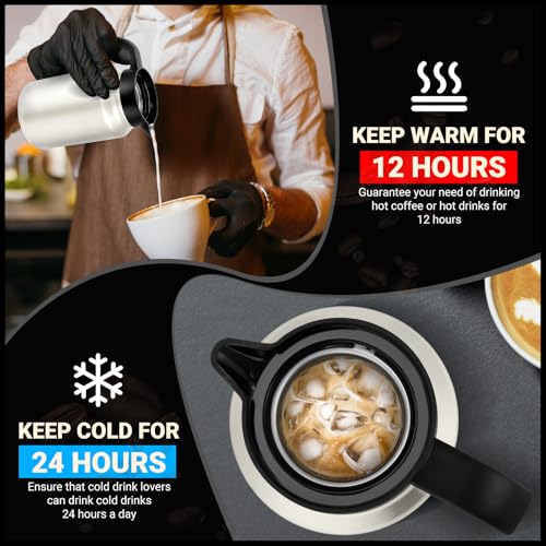 Insulated Coffee Carafe (Cream / 51 Ounces)