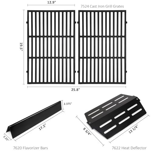 Grill Parts Replacement for Weber Genesis 300 Series E310 (Without burners)