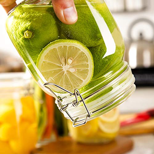 4 Pack Glass Canister Set