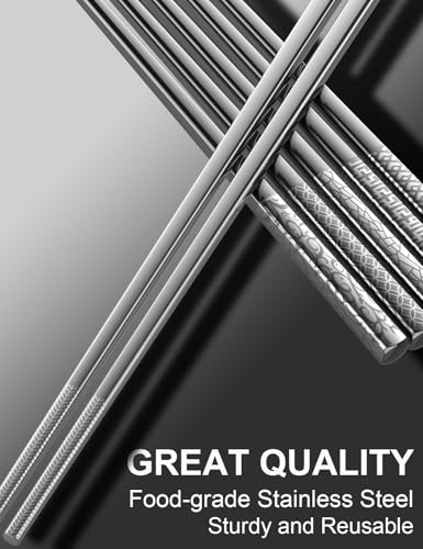 Metal Chopsticks Reusable 18