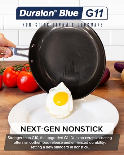 Healthy G11 Pots and Pans Set Non Stick (Tinsel Silver (G11))