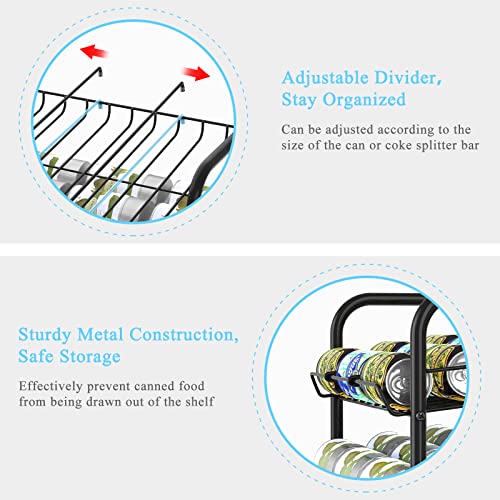 Can Organizer for Pantry 7 (84 Count)