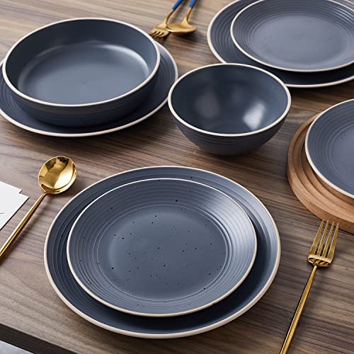 Lauren Stoneware (32-Piece Service for 8 / Charcoal)
