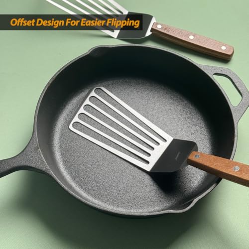 Offset Fish Spatula Turner Set (11''+13'' Offset Spatula Set)