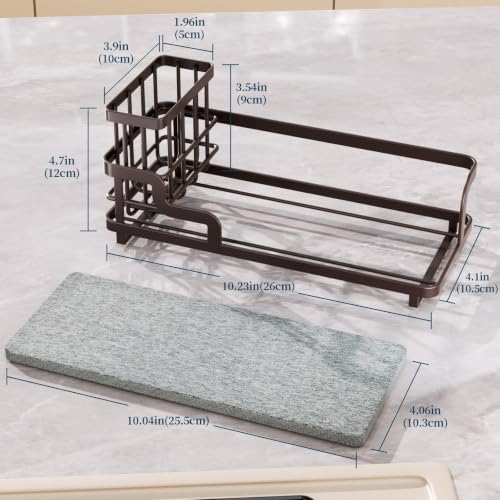 Sponge Holder for Kitchen Sink (Bronze)