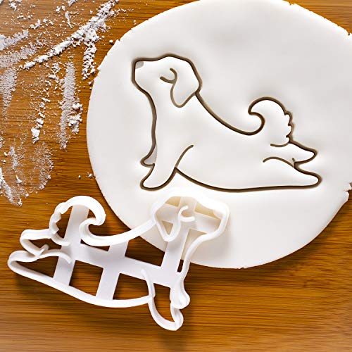 Set of 4 Yoga Dog cookie cutters