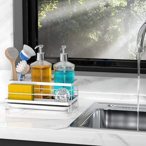 Sponge Holder for Kitchen (White)