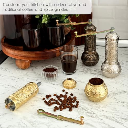 Decorative Manual Coffee Grinder (Yellow)