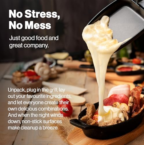 Classic 8 Person Raclette Party Grill