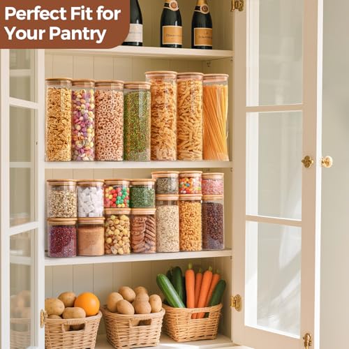 Glass Storage Containers with Lids 0.5 Qt (0.5 Qt x 9)