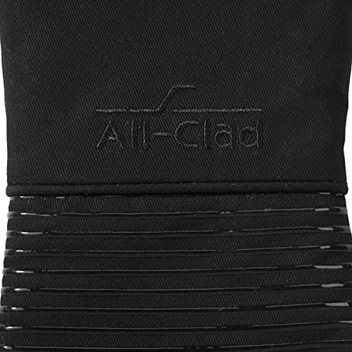 All Clad Silicone Oven Mitt (Black / 1 Pack)