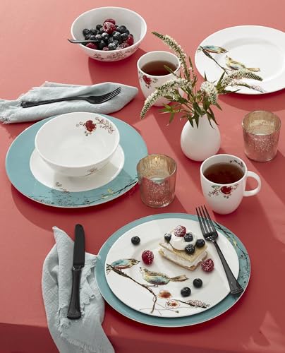 Chirp Porcelain 12 (12-Piece Dinnerware Set)