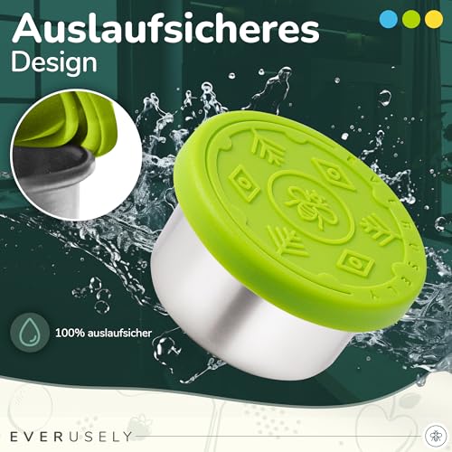 Stainless Steel Snack Containers (Summer)