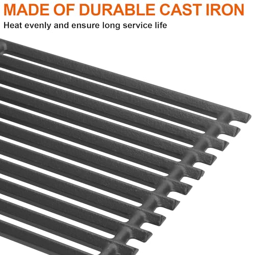 Grill Grate & Emitter Plate Kit for Charbroil TRU (17" x 24.9" for 3-Burner)