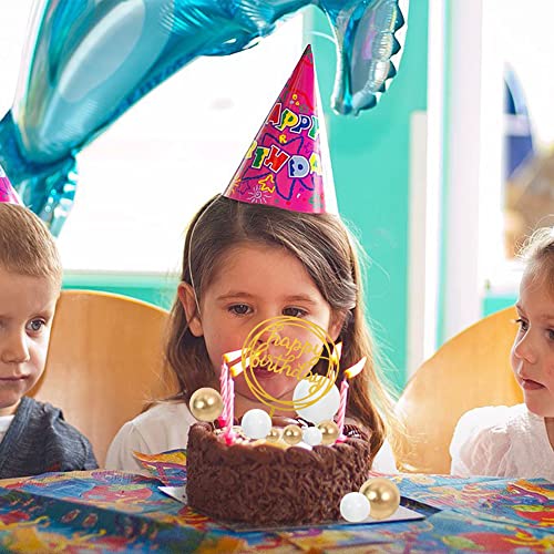 Cake Topper Gold 27 Pack Cupcake Topper with Mini Balls (27 Count)