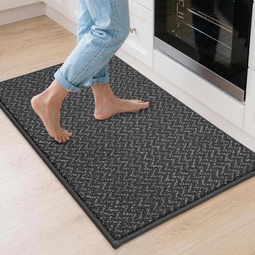 Kitchen Rugs Non (Dark Grey / 24"X 36")