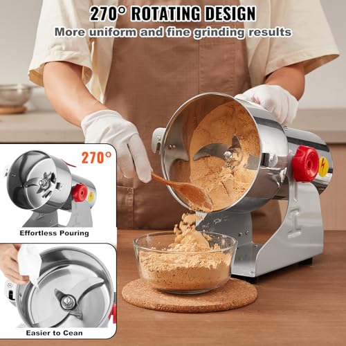 1000g Electric Grain Mill Grinder