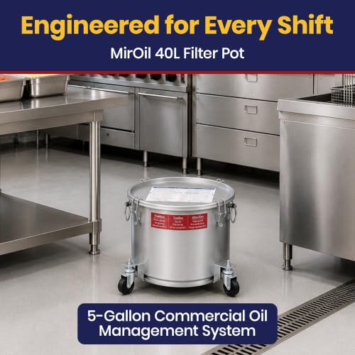 Oil Disposal Caddy with Caster Wheels (#40LC-5Gal)