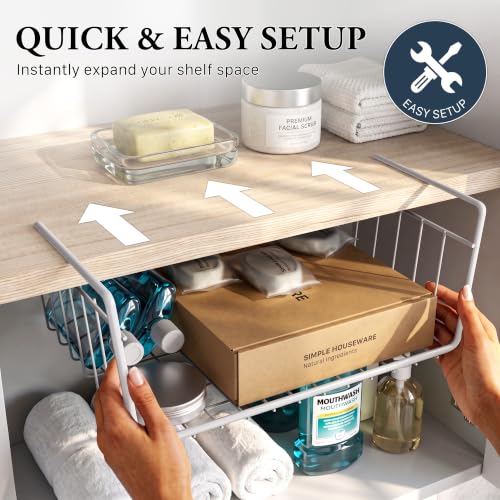 6PK Under Shelf Basket (6 Pack)