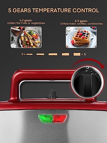 3 in 1 Waffle Maker Sandwich Panini Press