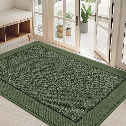 Indoor Door Mat 32" x 48" (Green / 32" X 48" (Rectangular))