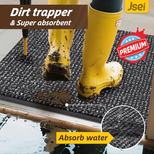 Dirt Trapper Door Mat 20" x 32" (Charcoal / 20'' X 32'')