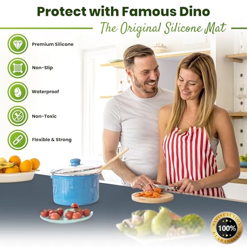 Premium Silicone Mat 25" x 17" Multipurpose Cooking Mat Thick Heat Resistant