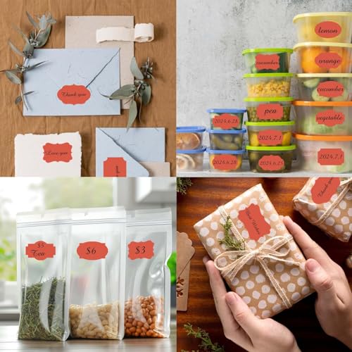 350 PCS Gift Tags Stickers Name Labels Stickers
