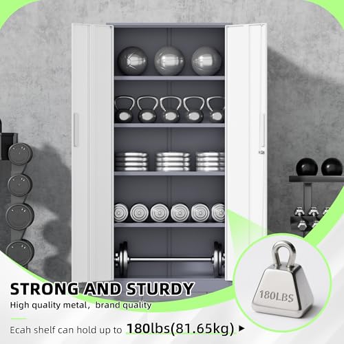 Storage Cabinet (New Grey / 71")