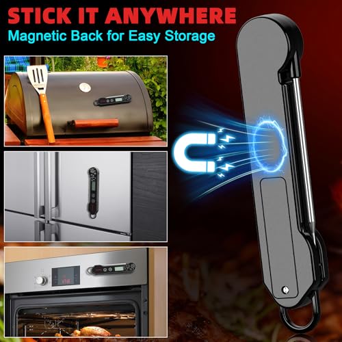Professional Digital Meat Thermometer Instant Read Waterproof