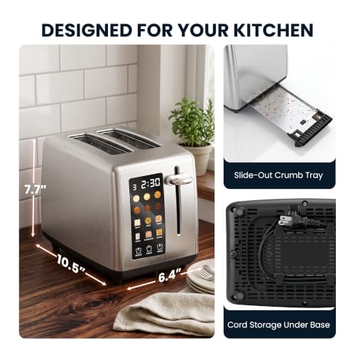 2 Slice Toaster (2 Slice / Gloss Black)