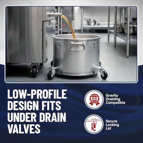 Oil Grease Bucket & Filter Pot (#60L-7Gal)