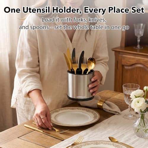 Kitchen Utensil Holder for Countertop (Large & Small)