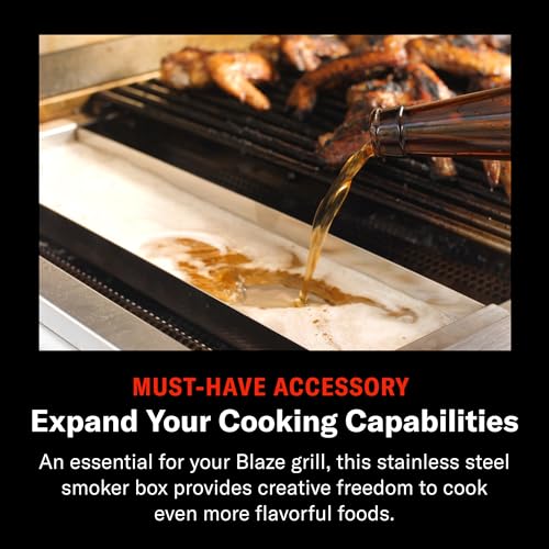 Stainless Steel Smoker Box for Gas Grills