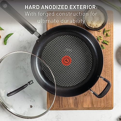 Ultimate Hard Anodized Non Stick Jumbo Cooker With Lid & Helper Handle 5 Quart (5-Quart Jumbo Cooker)