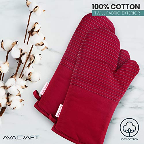 Oven Mitts Pair (Red Oven Mitts)