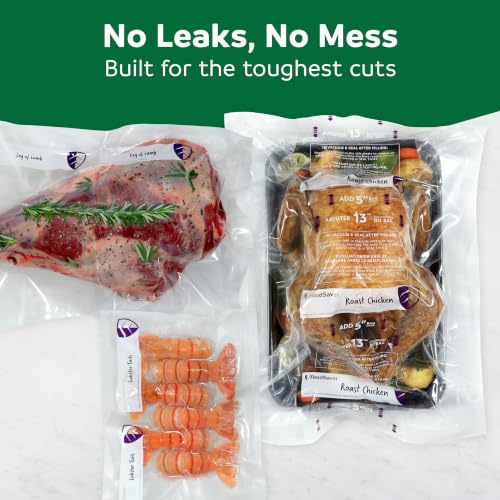 Heavy Duty Vacuum Sealer Rolls (Heavy Duty XL Bags (2 Count))