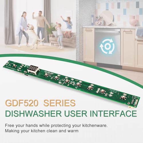UI Board Compatible with GE GDF520