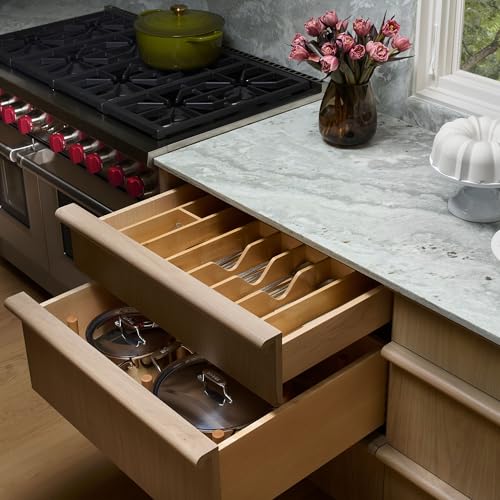 Trim-to-Custom-Fit Utensil Drawer Organizer, 33.11"x21.97" (Standard)