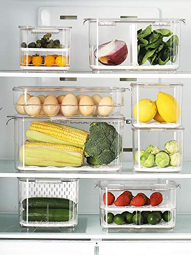 Fresh Produce Saver for Refrigerator (S+S+L)