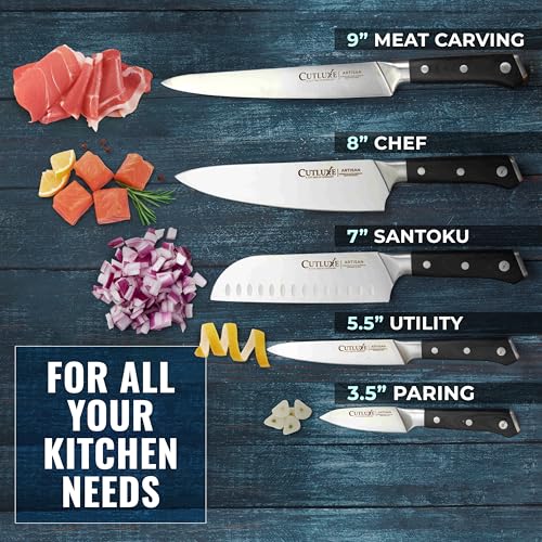 Kitchen Knives (5 Pcs Knife Set without Block)