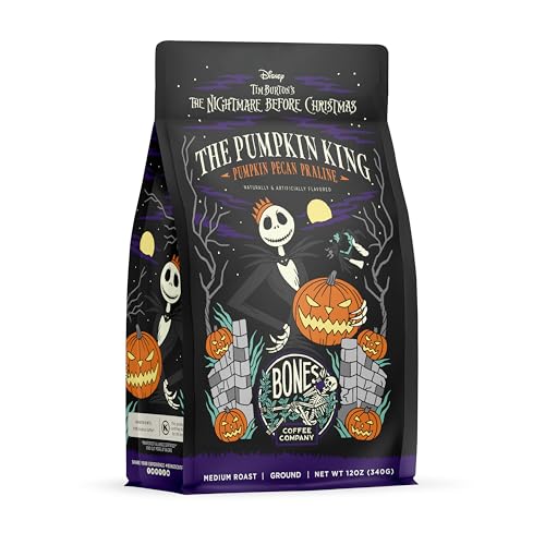 The Nightmare Before Christmas Pumpkin King Flavored Coffee Beans