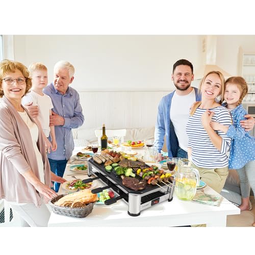 8 Person Raclette Grill