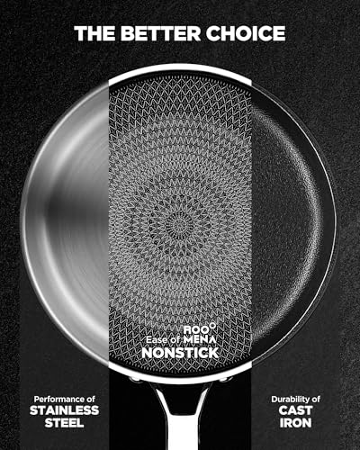 Pots and Pans Set Hybrid Stainless Steel (10 PC)