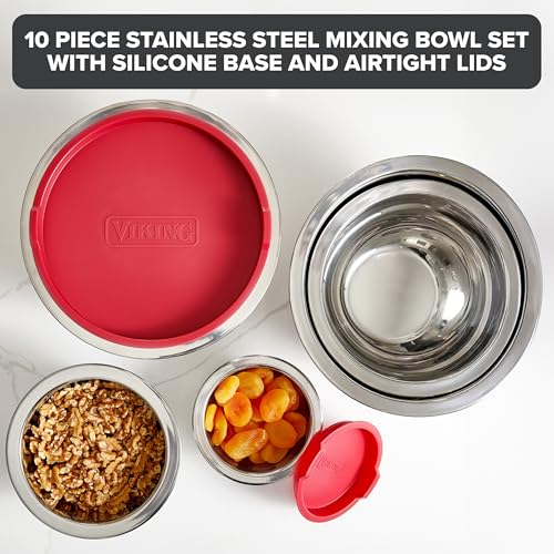 Mixing Bowls Set (Red)