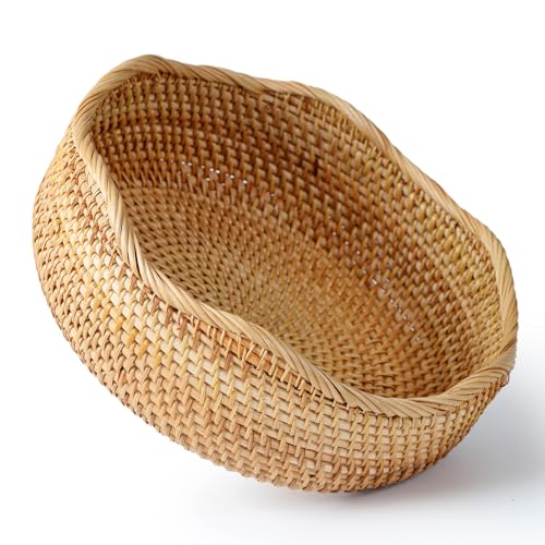 Rattan Bread Basket (Large - Natural)