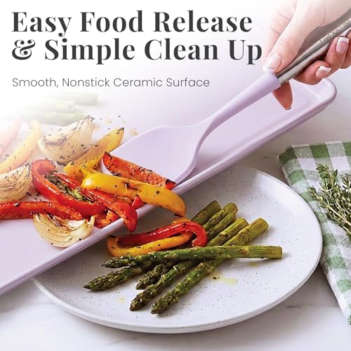 8 Piece Stackable Bakeware Set (Lavender)