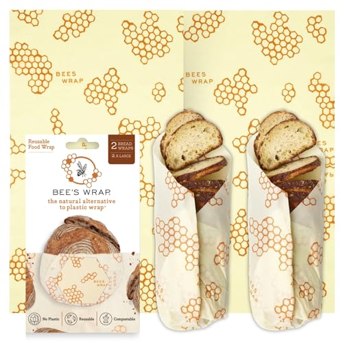 Beeswax Bread Wraps (Honeycomb 2 Pack)