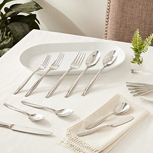 Camlynn Mirror 45 Piece Casual Flatware Set (45-Piece Flatware Set)